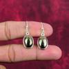 Golden Pyrite Earrings Handmade Gemstone Jewelry, 925 Solid Sterling Silver Earrings Antique Jewelry, For Engagement Gift
