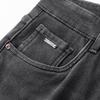 MONTAGUT Men's Fleece-Lined Straight-Fit Jeans