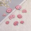 Pink Pig Nose Embroidery Patch: Cute Doll Accessory & Bag Decoration