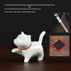 Ceramic Cat Incense Holder - Cute Aroma Burner for Home and Office