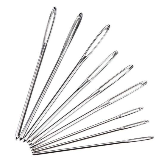 

Puntos 9 шт./набор 3 размера швейные инструменты своими руками иглы для вязания и вышивки из нержавеющей стали