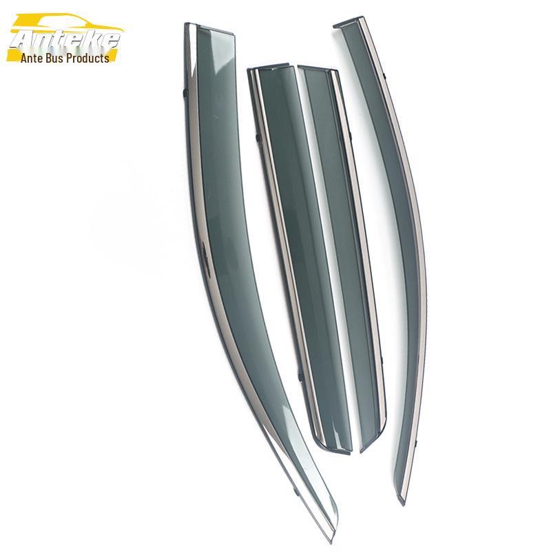 Dodge Journey 3D Stainless Steel Rain Guards & Deflector Trim Exterior Accessories