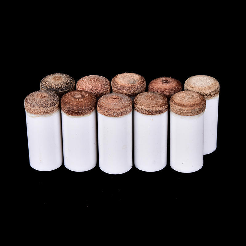 

10Pcs/Lot Durable Snooker Supplies Billiard Replacement Tips Bar Pool Cue 13Mm