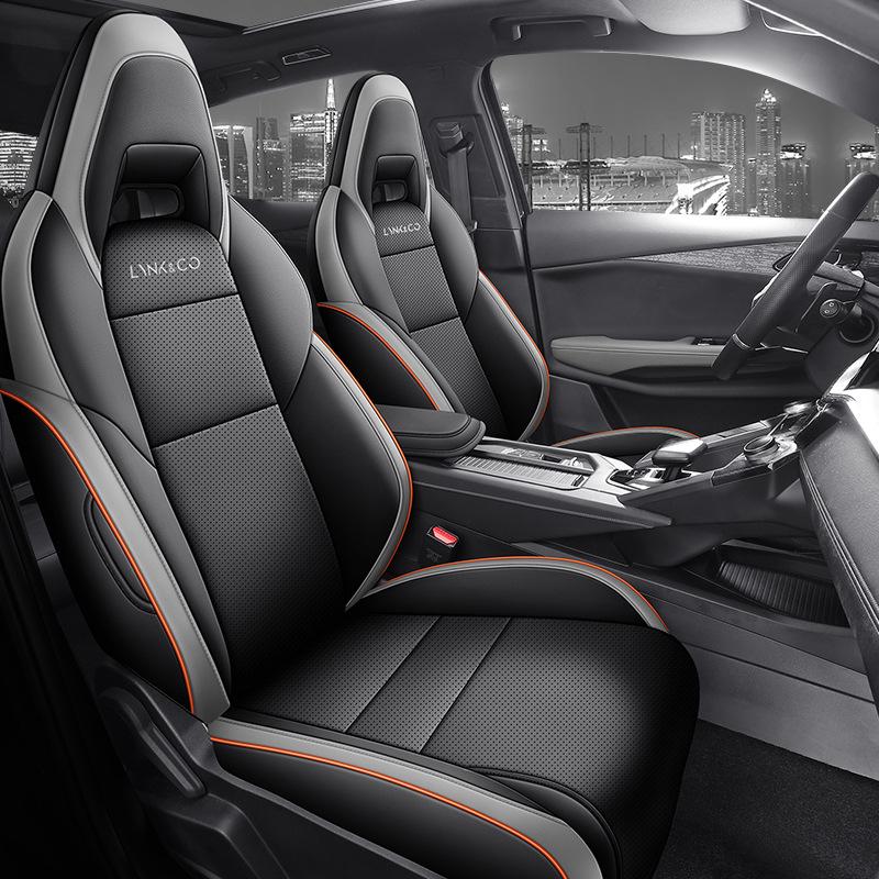 Lynk&Co 03 All-Season Leather Seat Cover for Five-Seater - Universal Full Coverage