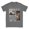 Casual Tshirt Beach Rapper Milo J Fashion Tshirts Pure Cotton Tshirt For Couple Aesthetic Plus Size 6xl Short Sleeve Tees