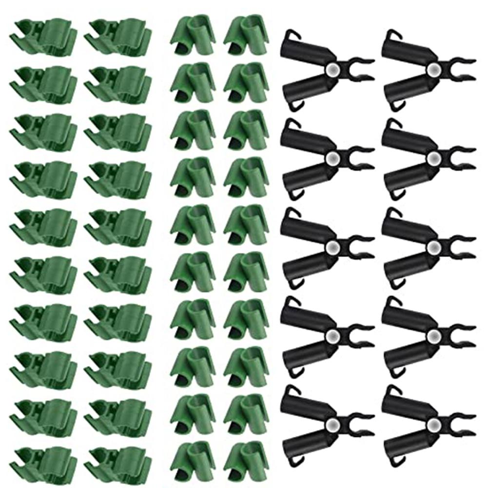 For Garden Setup Plant Trellis Connectors Home Gardening Black Climbing Plant Trellis Connectors Robust Plastic Construction