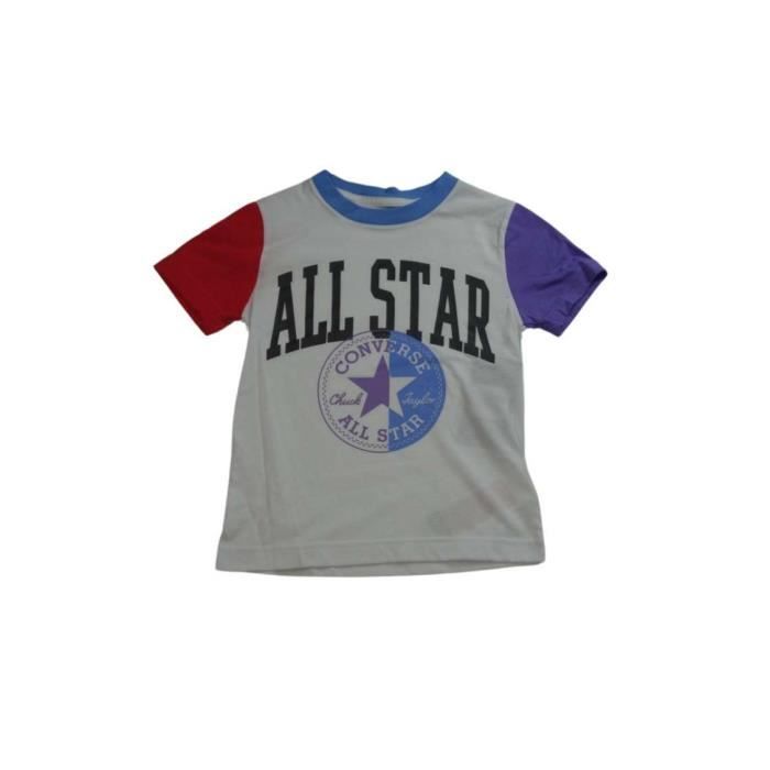 Ensemble Converse Enfant - Converse - 8CC672-042 - Multicolore - Gris - Toile