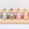 Cute Plush Labubu Keychain DIY Accessories Toy Gift 1pcs