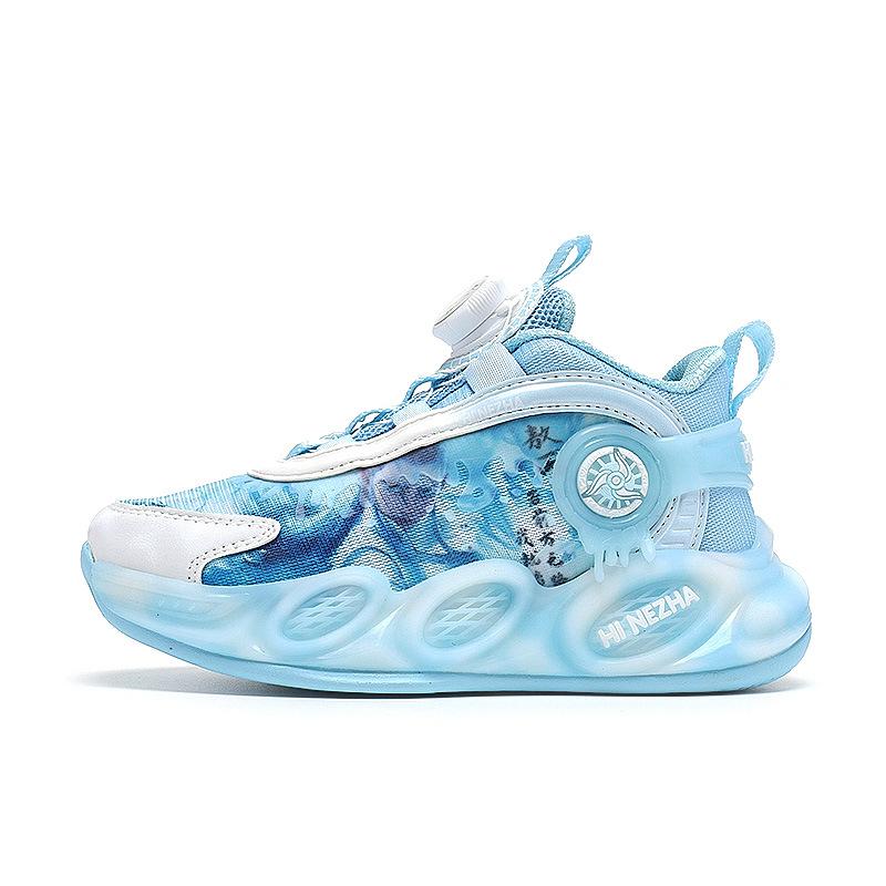 Nezha Boys Shoes 2025 Spring and Autumn Mesh Classmates Boys Sports Shoes Middle and Older Children Running Shoes Children's Sports Shoes