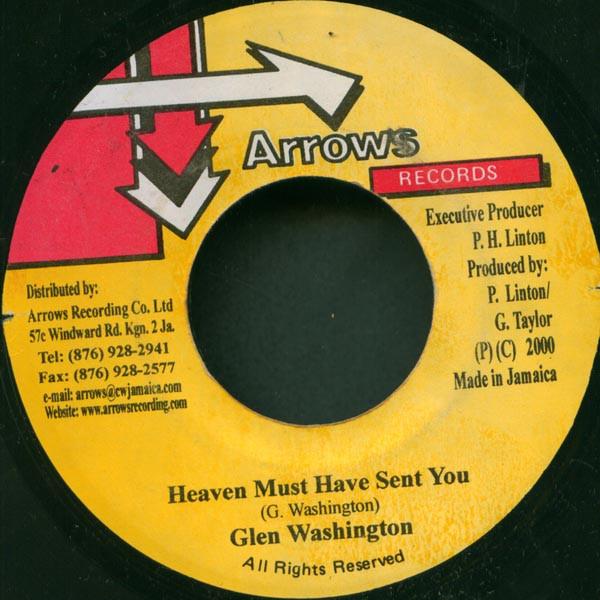 

7inch Record GLEN WASHINGTON - Heaven Must Have Sent You none Arrows Records 2000 Jamaica Reggae, Ska & Dub Used