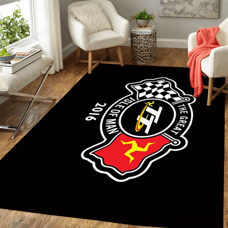 Isle of Man TT Rug Floor Mat for Living Room or Bedroom Soft and Comfortable Carpet a Gift for Birthday and Holiday.DFF0925387