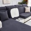 Jacquard Sofa Furniture Seat Cushion Protective Covers Stretchy Soild Colour Anti -Dirty L -Shaped Couch Covers Removable Sofa Slipcover Home Office