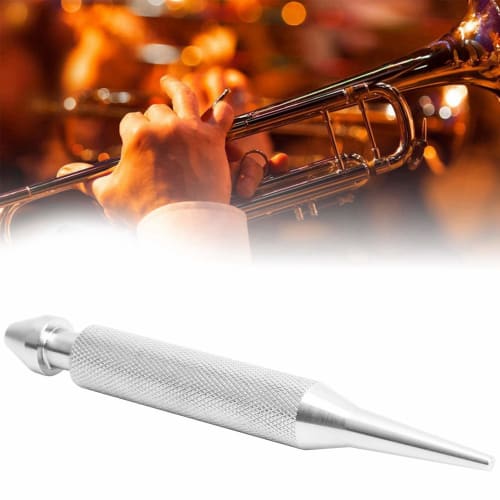Trumpet Mouthpiece Repair Tool for Trumpets and Trombones, Double Tapered Head, Trumpet Mouthpiece Truing, Non-Slip, High Safety, High Hardness Stainl