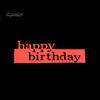 Happy Birthday Letter Cutting Dies DIY Scrapbooking Decor Embossing Stencil