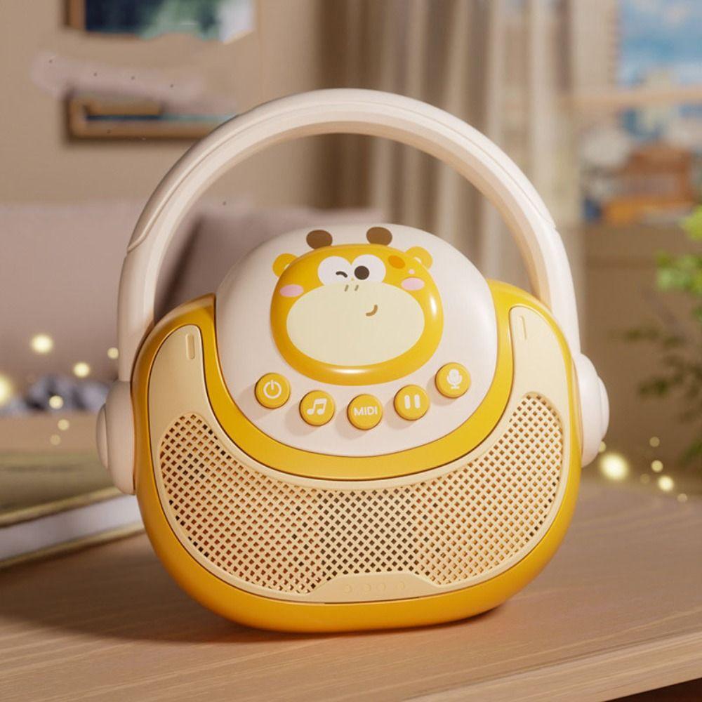 Aufnehmbares Karaoke Kinderspielzeug Handy verbinden Karaoke-Maschine Gesangsmaschine Kindergesang