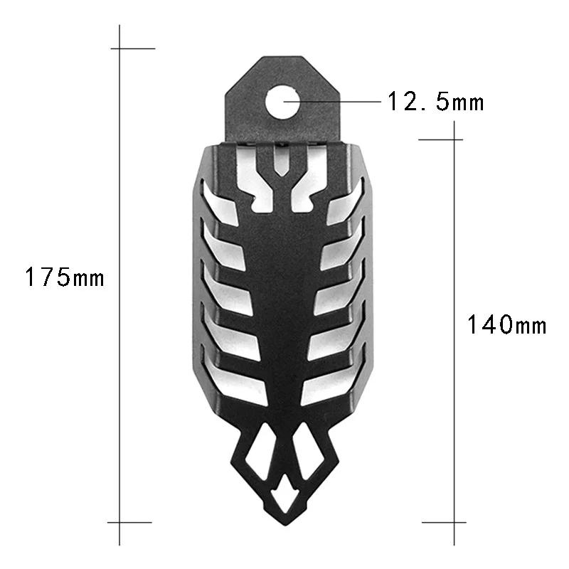 Motorcycle Shock Absorber Cover Front and Rear Fork Decorative Aluminum Protector Universal Refitting Accessories Motorcycle