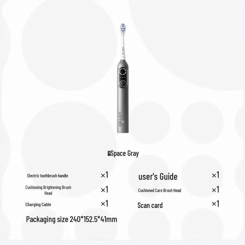 Usmile P20 PROS Sonic Electric Toothbrush CN plug (adapter included)