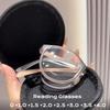 Portable Folding Reading Glasses for women men Ultralight Small Round Frame far sight Glasses Retro Presbyopia Glasses 0 to +4.0