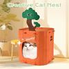 Scratch Resistant Cat House Large Space Kitten Beds Creative Cat Nest  Pet Supplies