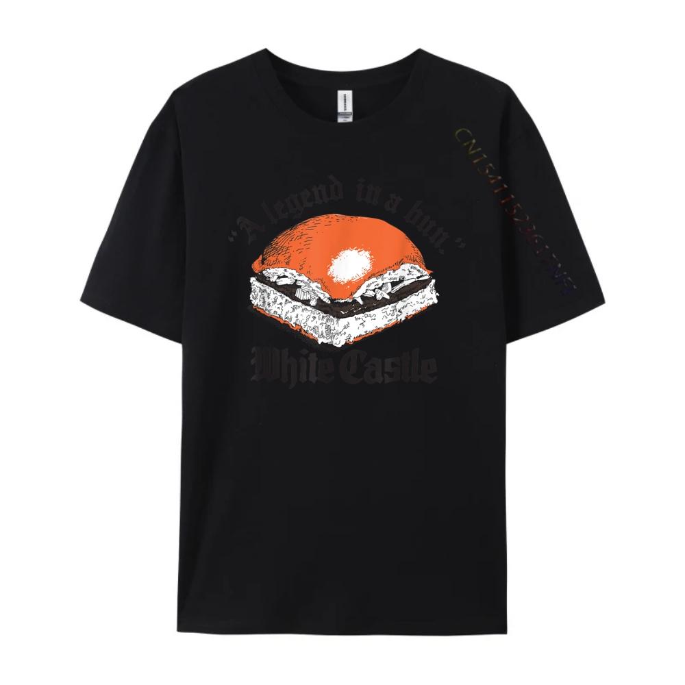 Visit The White Castle Store White Castle Legend In A Bun Designer T Shirt Men High Quality Anime T Shirts
