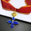 Rumunský odznak Michel 2. úrovně, Modrý odznak, Zahraniční pamětní odznak, Sběratelské dárky, Náhrdelník, Vánoční dárek, Drobnosti do punčochy