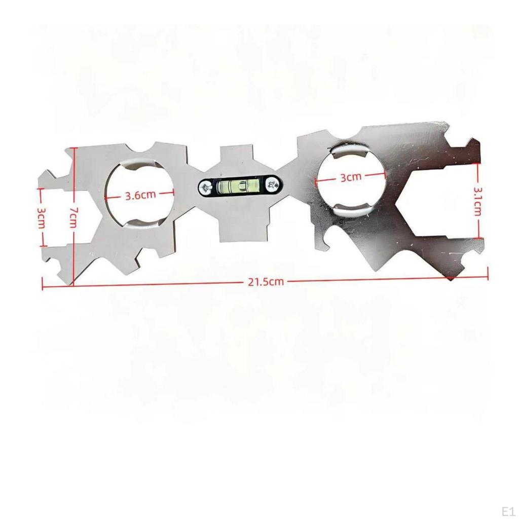 Plumbing Wrench with Spirit Level Thickened Design Shower Fitting Spanner Bubble Labor