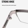Metal Half Frame Pochromic Reading Glasses Business Multifocal Presbyopia Glasses for Men Quality Anti Blue Light Eyewear