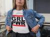 Womens Fashion T-Shirt Mens Womens Tees Top GRL PWR Summer Spice Girls Inspired Girl Power