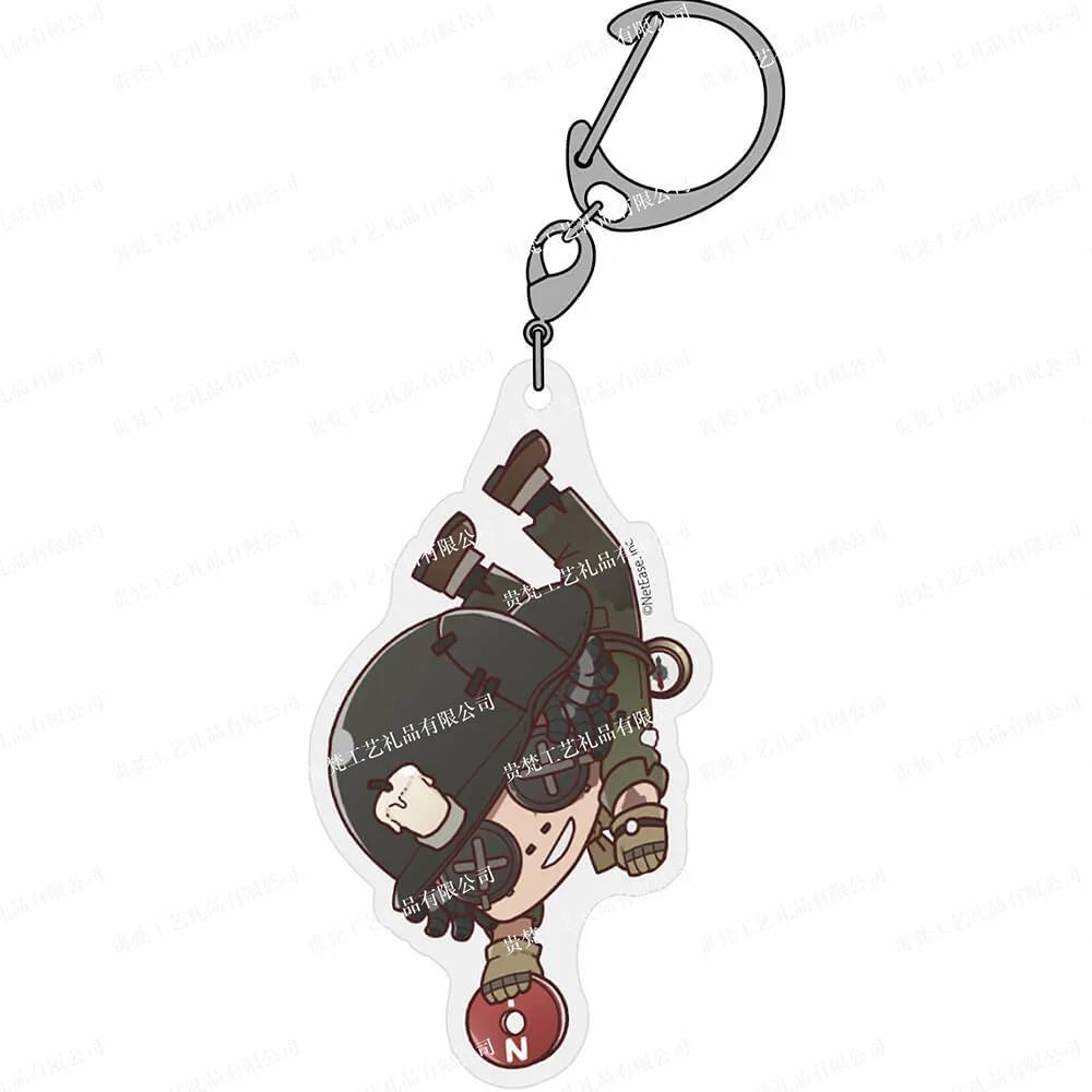 Identity V Anime Character Model Acrylic Keychains Woman Cute Cartoon Bag Pendant Decoration Key Chain Fans Christmas Gifts
