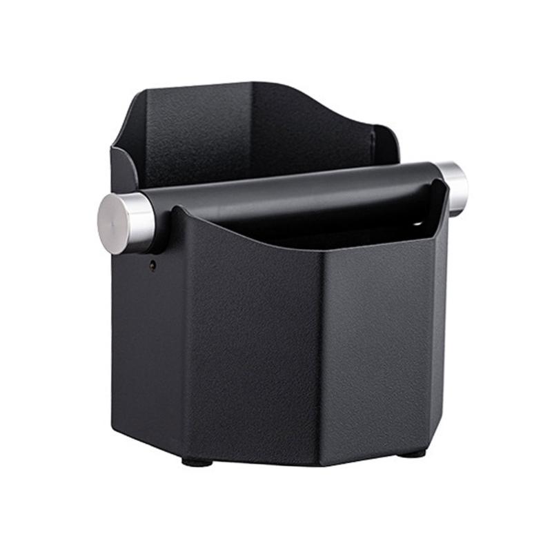 Small Coffee Grounds Box Stainless Steel Espresso Dump Bin Coffee Box Coffee Waste Box Coffee Accessories