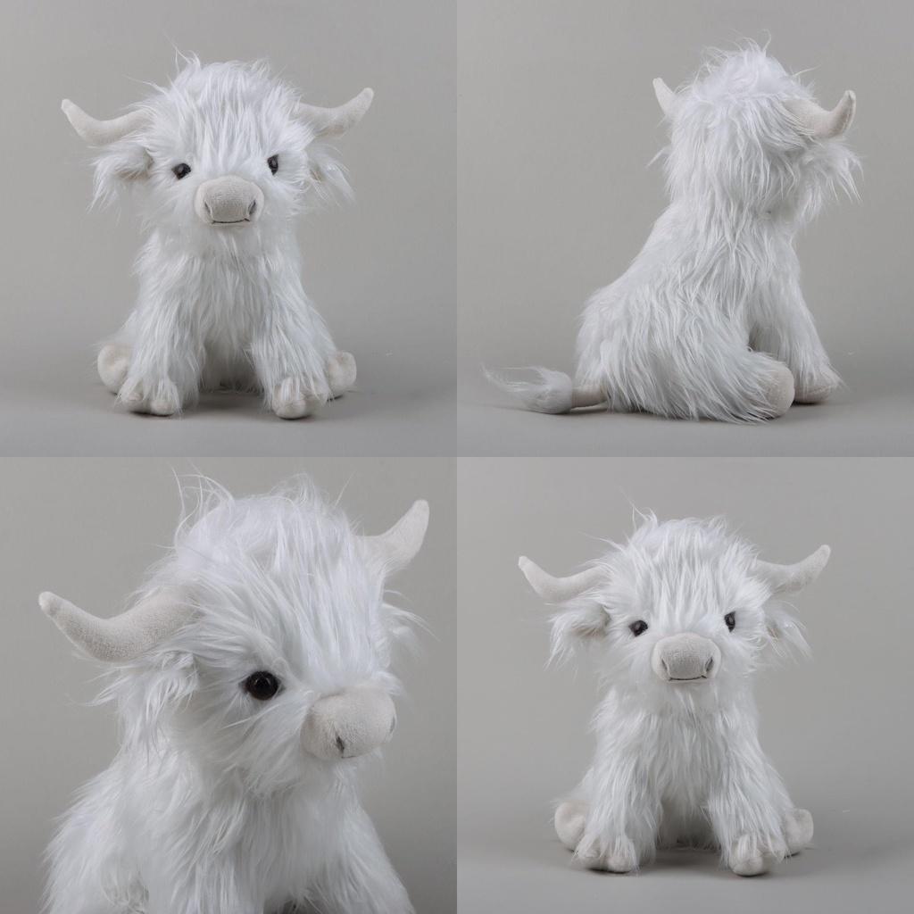 Entzückendes 9,4 Zoll schottisches Hochlandrind Plüschtier Geschenk für Kinder