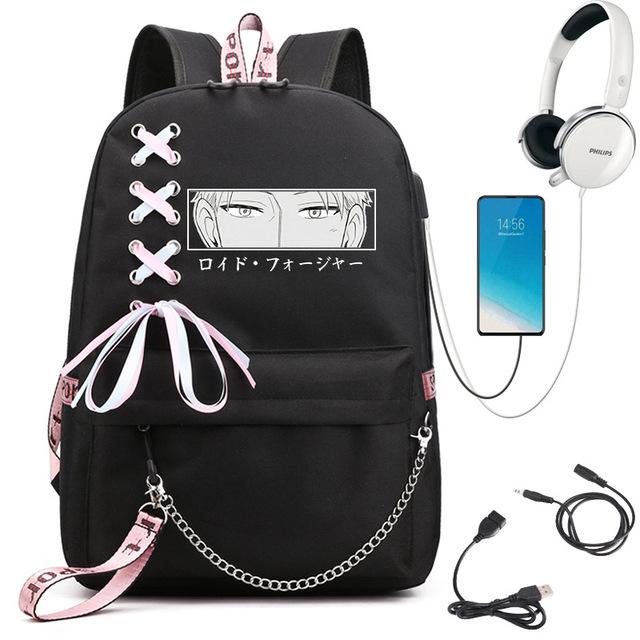 Spy Play House Anime Student School Bag Teen Girl Adult Backpack