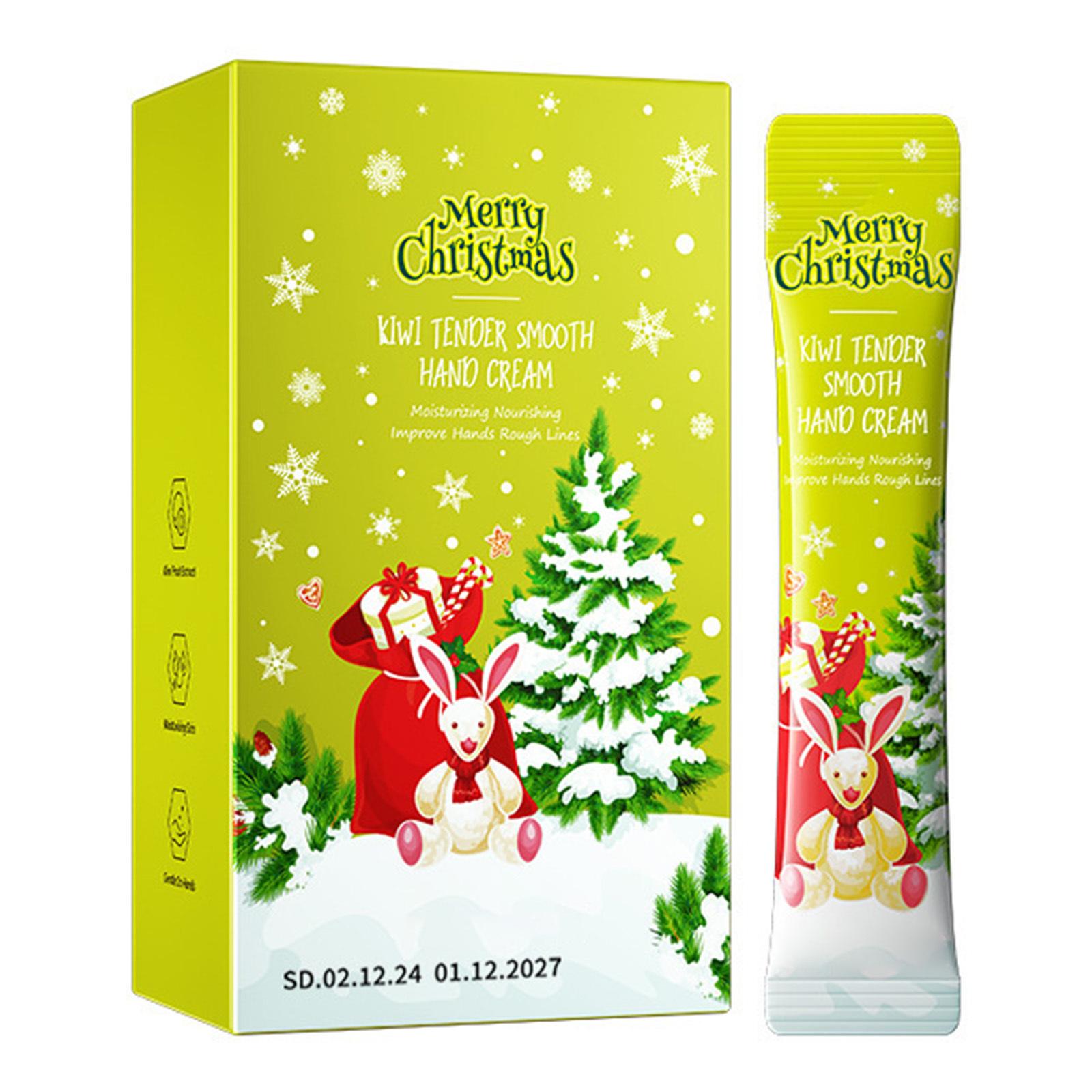 

Подарочный набор кремов для рук на Рождество, 20 штук, дорожный формат, ароматизированный увлажняющий лосьон для ухода за сухими потрескавшимися руками One Size