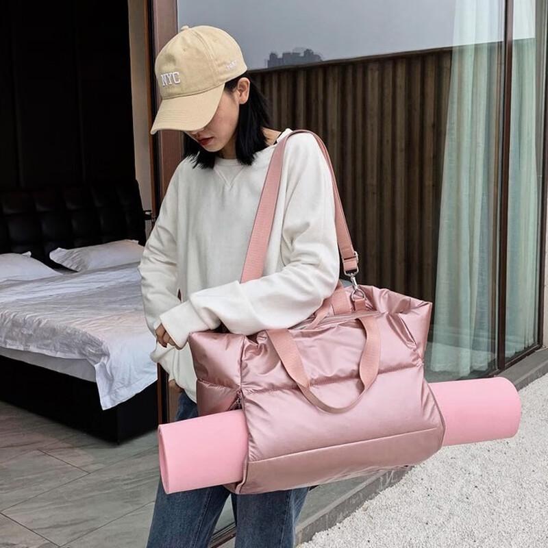 KANDEXS Pink 25L Sports & Yoga Duffel Bag