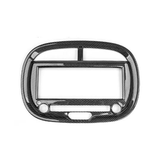 For Kia Soul 2024 2025 Car ABS Dashboard GPS Navigation Frame Cover Trim For High-End Automobiles Interior Accessories LHD