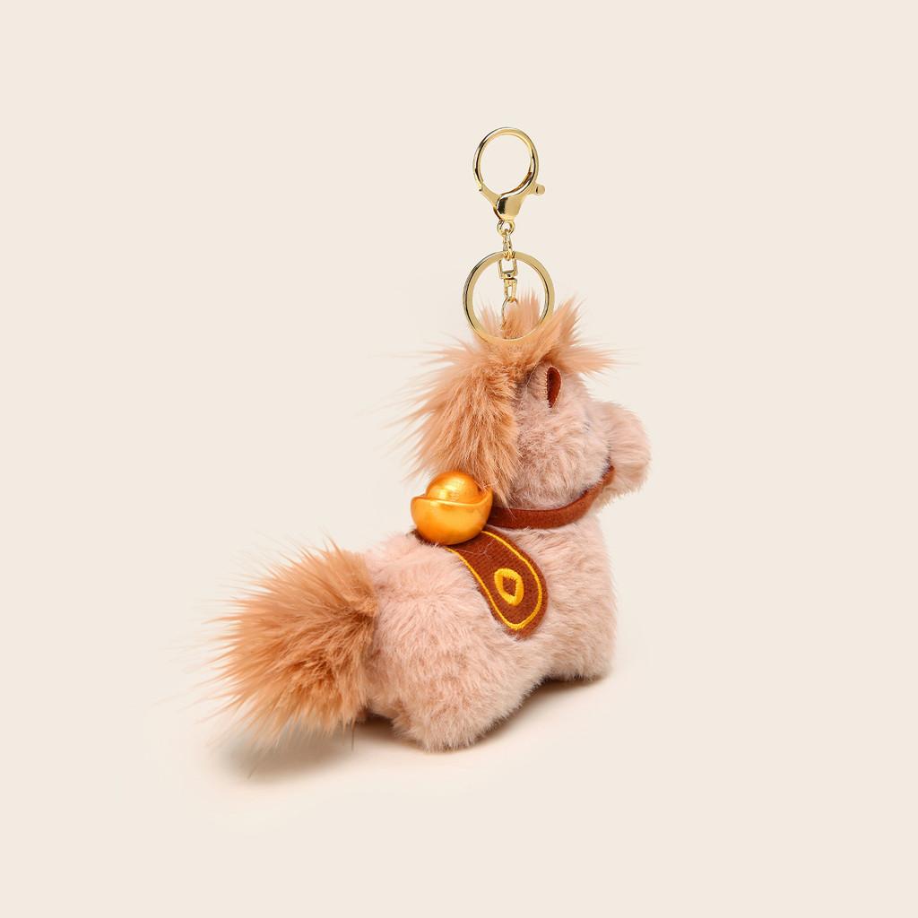 Plush Horse Keyring With Soft Material For Home Decor And Accessories