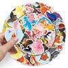 50 Goldfish Doodle Personality Cartoon Cute Animals Children DIY Skateboard Suitcase Stickers Waterproof