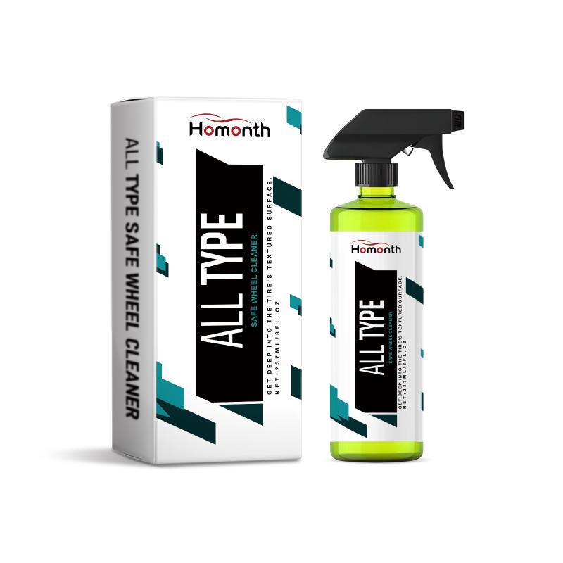Car Wheel Cleaner Spray Intensive Brake Disc Dust Removal Rim Protection Solution for Rusty Wheels and Auto Detailing Enthusiasts