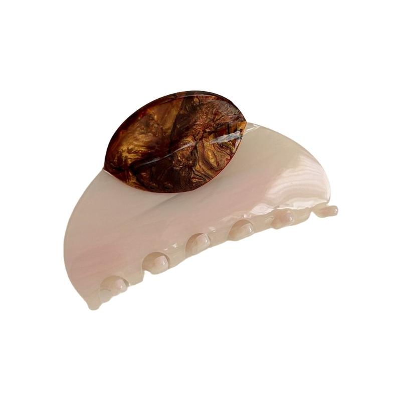 Sophisticated Acetate Hair Claw Clip French Styles Hair Ornament For Women Fashion Barrettes Costume Hair Styling