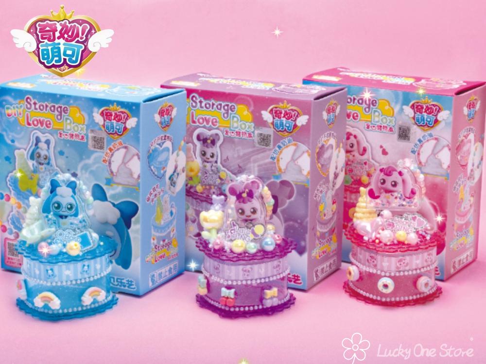 Catch Teenieping  Girl's Love Storage Box Birthday Gift Toy Figure Animation Derivative Collectible Item