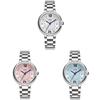 Womens Steel Band Watch With Quartz Movement For Fashionable Daily Wear
