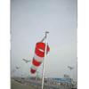 Outdoor Windsock, Wind Direction Indicator In Red And White 150x30x15cm. Suspension Swivel, Weatherproof, Wind Direction Indicator - Shang Jue