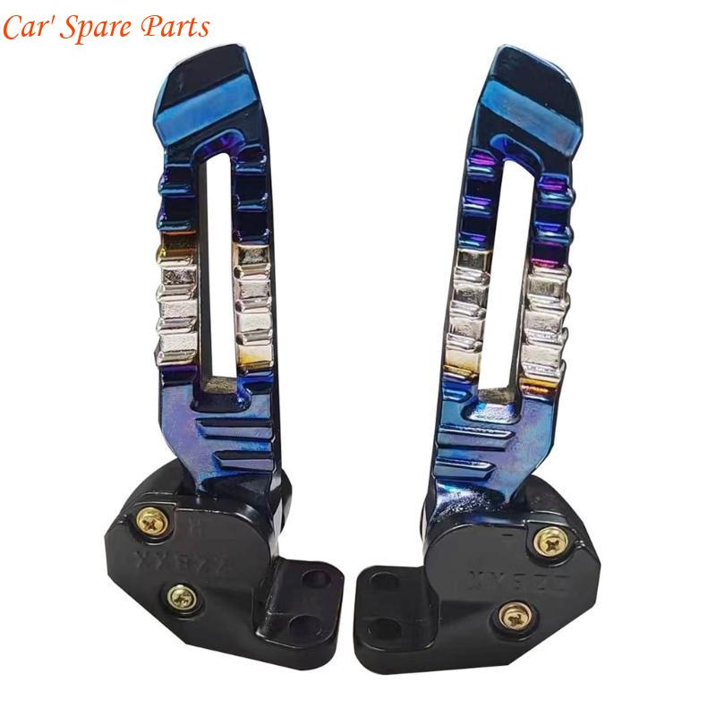 Y4UA Motorbike Modification Accessories Aluminum Footrest Pedal Replacement Foot Pegs
