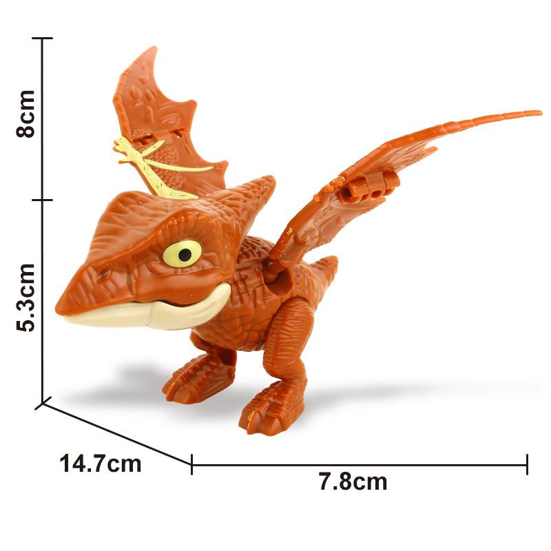 Dinosauři koušící do prstů Pohyblivé klouby Zábavné Dino Kreativní Podvodné Simulační Modely Dinosaurů Hračky Dětské Vzdělávací Hračky