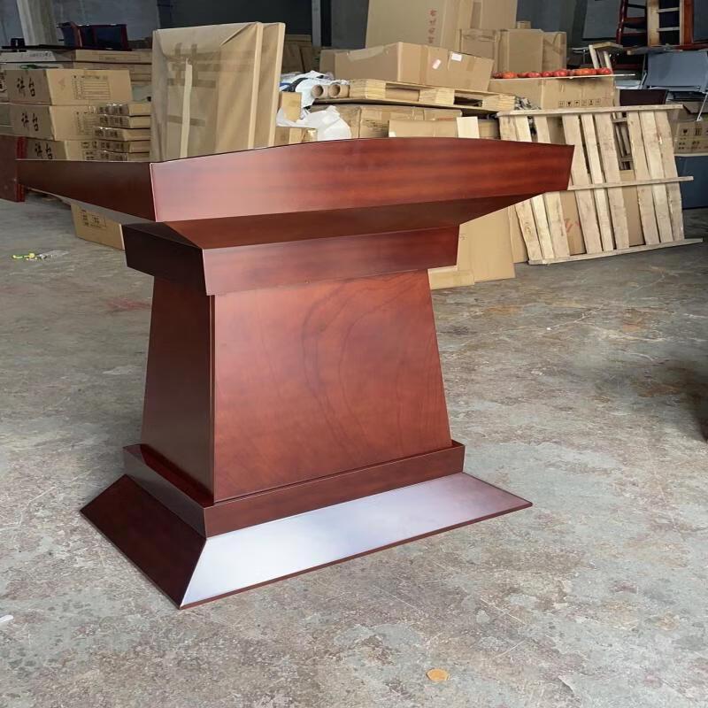 Walnut Solid Wood Podium