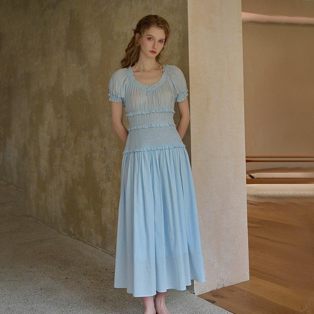 Simpeulleteulo Sr_French Romantic Dress_2Color