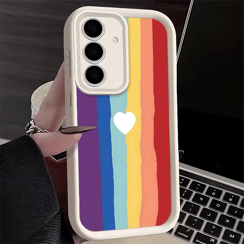 

Phone Case for Samsung Galaxy A17 A16 A15 A14 A13 Rainbow Gradient Love Desgin A56 A36 A26 A55 A35 A25 A54 A34 A24 A53 A33 A23 A Samsung A04S