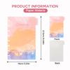 5 Tab DiscBound Dividers, Paper Index Dividers, Assorted Multi-Color, Junior Size Dividers for Discbound Planners or Notebooks