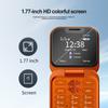 Mini Cellulare Flip Dual SIM Schermo 1.77" Bluetooth Dial Suono Magico Radio FM Torcia 2G GSM Piccolo Cellulare Pieghevole