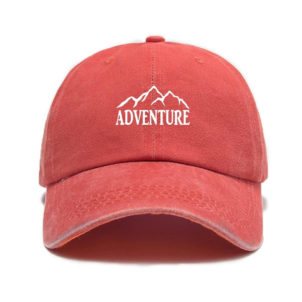 Adjustable Breathable Unisex Baseball Cap Simple Urban Print Hat